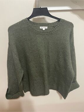 Blu Pepper Green Crewneck Pullover Sweater